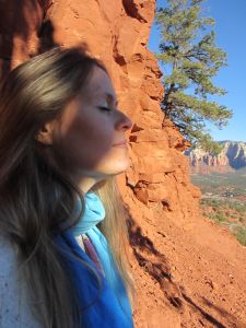Meditating with the Red Rocks