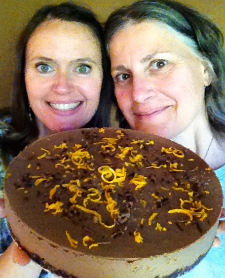 Shana & Giacinta in Orange Chocolate Bliss