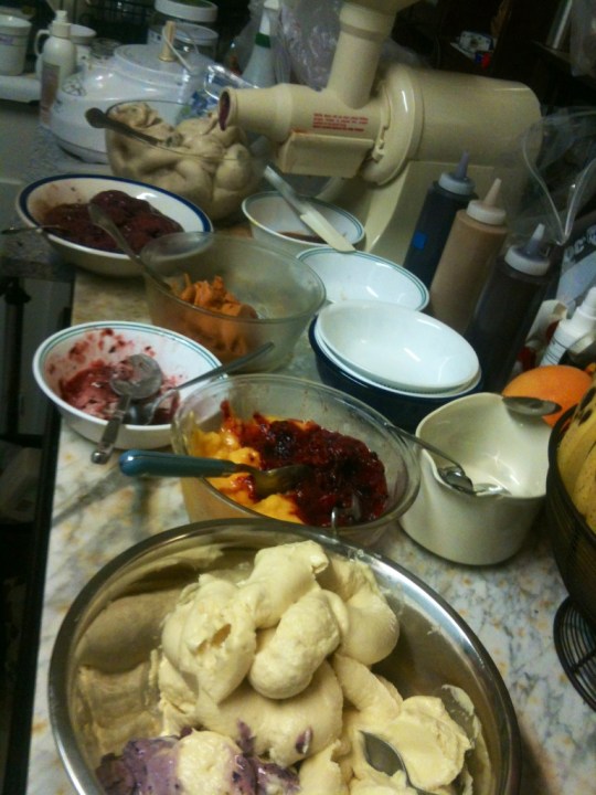 Raw Vegan Ice Cream Party